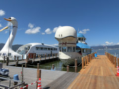 諏訪湖遊覧船の観光地写真