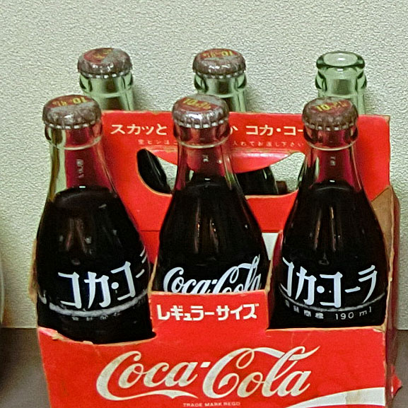 ペパーミント70年前のコカコーラ＊50s CocaCola☆肉厚ドッグタグ 真鍮